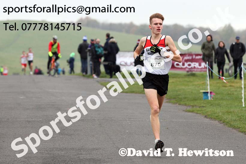 Mens and womens under-17s and under-20s, Heaton Memorial 10k Road Race, Newcastle Town Moor. Photo:  David T. Hewitson/Sports for All Pics